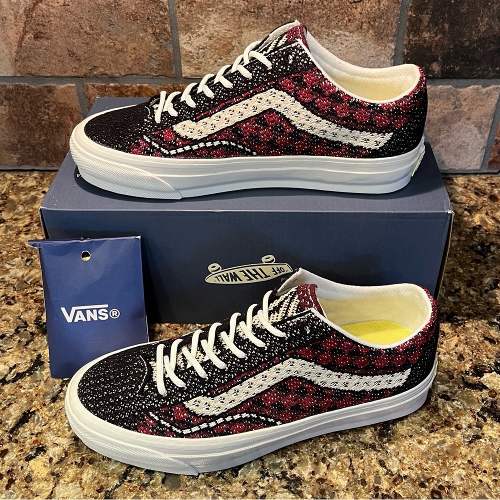 VANS Premium Old Skool Bordeaux Red